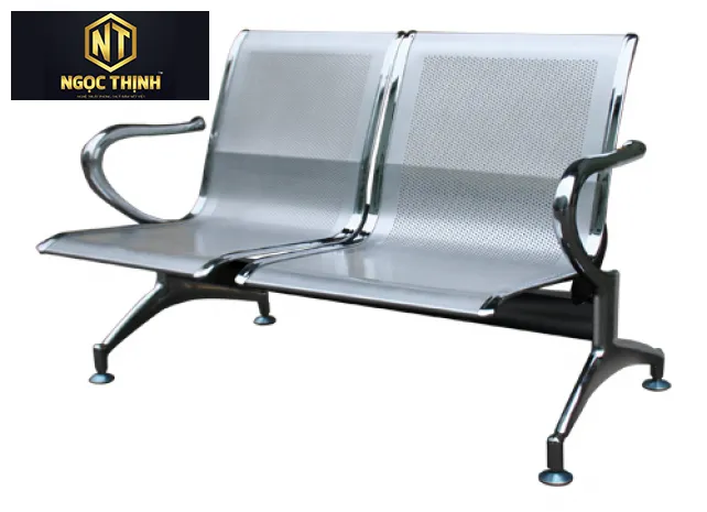 Ghế phòng chờ khung thép GPC02-2 Ghế phòng chờ khung thép GPC02-2